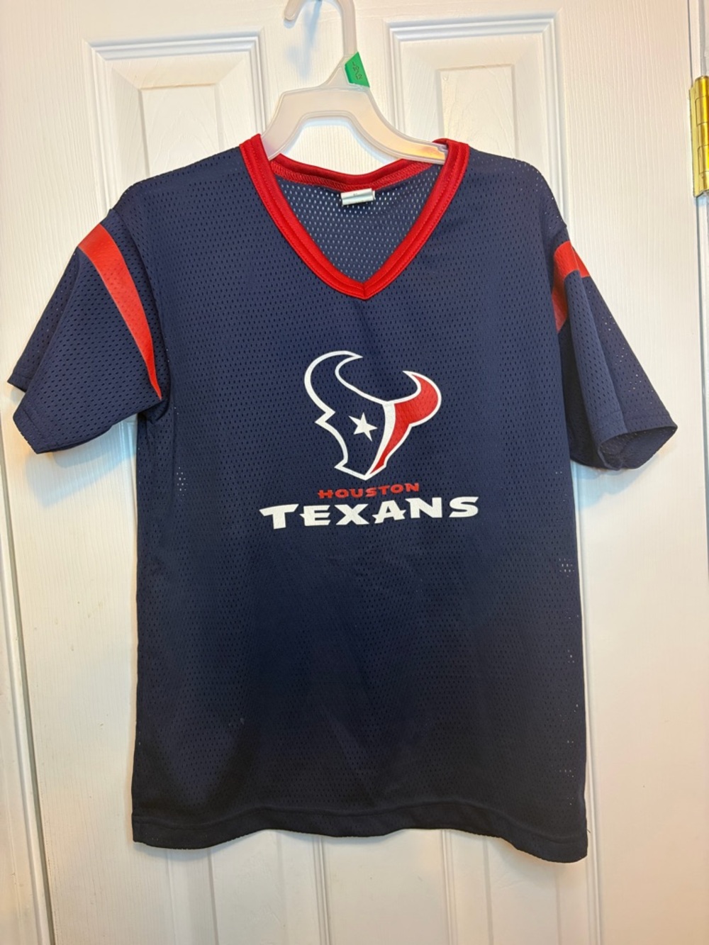 Youth👦🏻Franklin Sports Houston Texans🏈Mesh Jersey👕Sz M